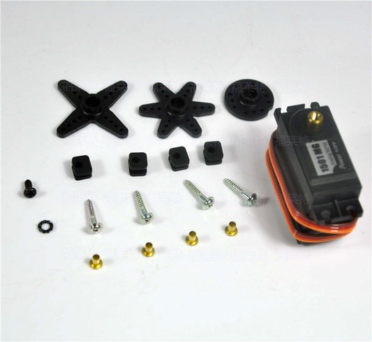Power HD-1501MG High Torque Analog Servo 17kg/cm 1.14s Copper Gear For 1:10 1:8 RC Cars Robot