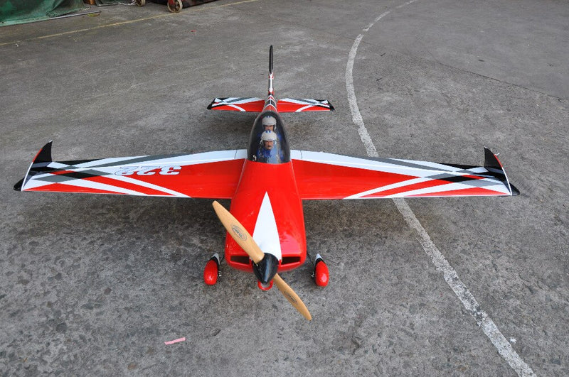 Gasoline Airplane 76" 35-40CC Votec 322 Balsa Wood 3D Plane Model ARF