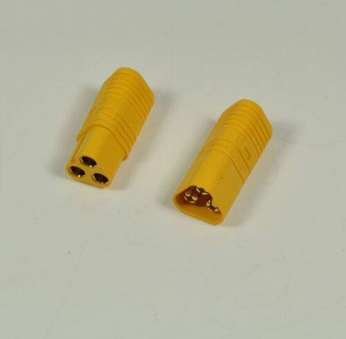 2 pair Amass MT60 3.5mm Bullet Connector Male Femal Plug Set For RC ESC to Motor NEW