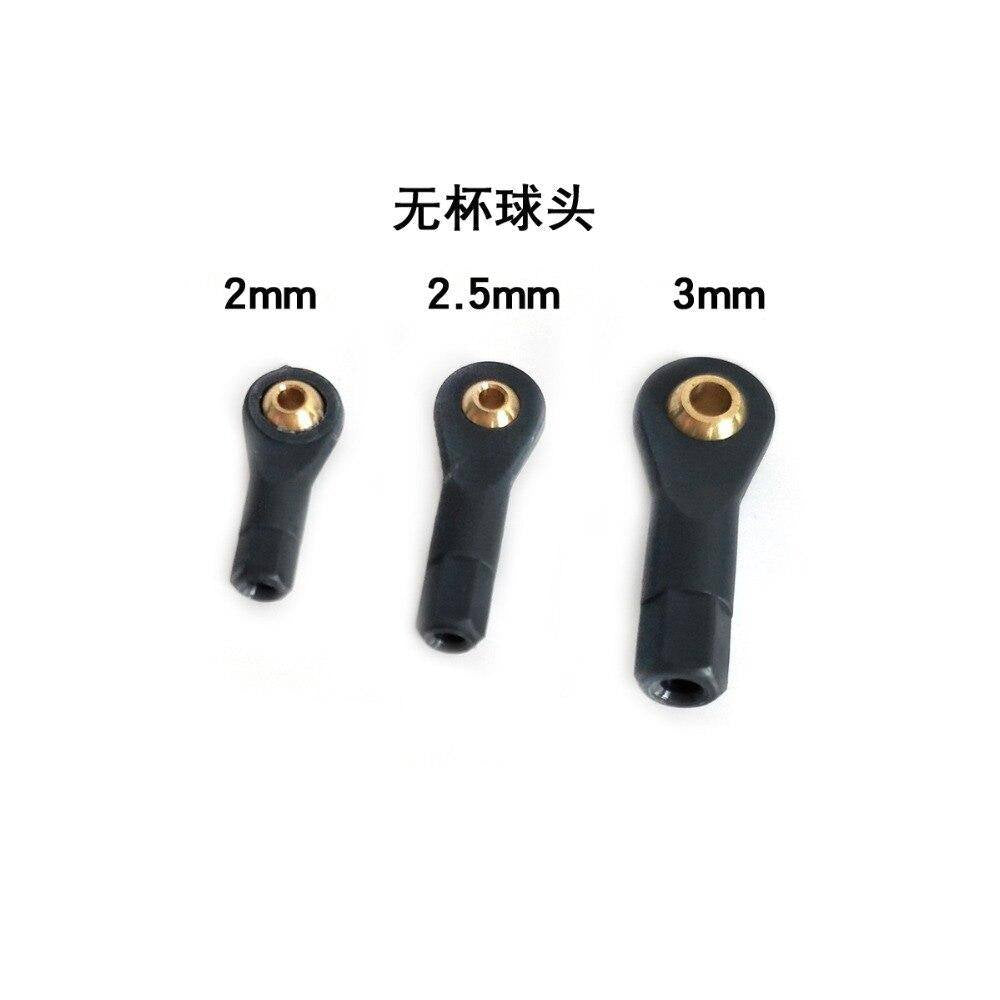 10pcs M2 M2.5 M3 Head Holder Ball Joint For RC Hobby Airplane Boat Car Model