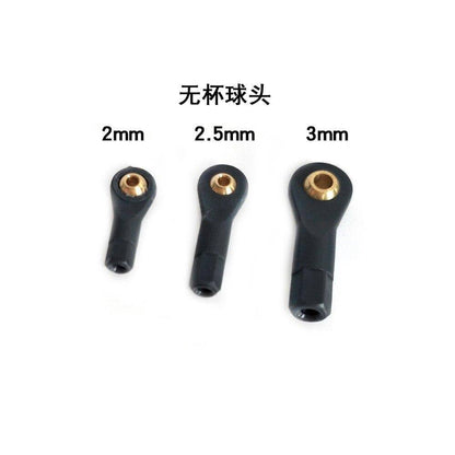 10pcs M2 M2.5 M3 Head Holder Ball Joint For RC Hobby Airplane Boat Car Model