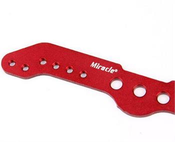 Aluminum Alloy Servo Rudders Mount Rudder Tray Set with 5inch Double Servo Arm