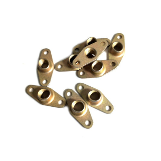 GB/T 930 GB930 Two Lug Self-Locking Nuts Screw Sleeve Nut Turn Buckle Muff Flat Round Nut for Drone Aircraft Model Parts