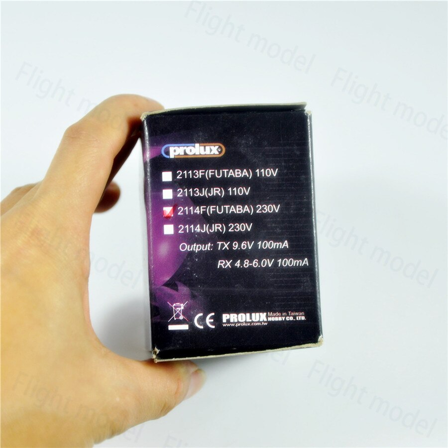 Prolux 2114F AC adaptor Ni-Cd/Ni-MH (Futaba) 230v For RC Airplane