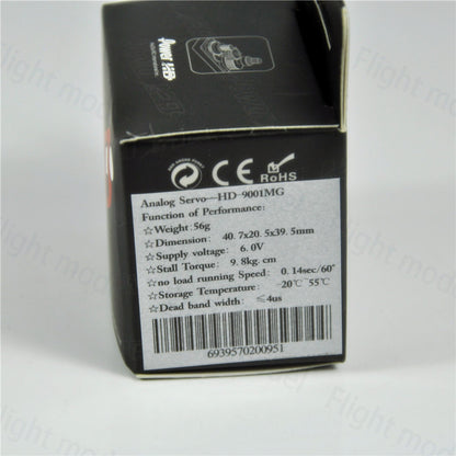 Power HD-9001MG Standard 9.8 kg Metal Gear Servo