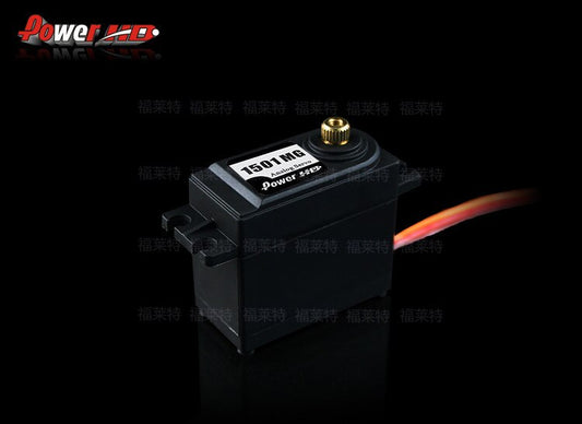 Power HD-1501MG High Torque Analog Servo 17kg/cm 1.14s Copper Gear For 1:10 1:8 RC Cars Robot