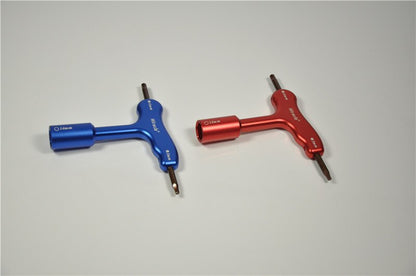 Miracle Aluminum Alloy Wrench 14mm For CM6 Spark Plug 3mm/4mm Brown/ Blue/ Red For EME DLE Gas Engine