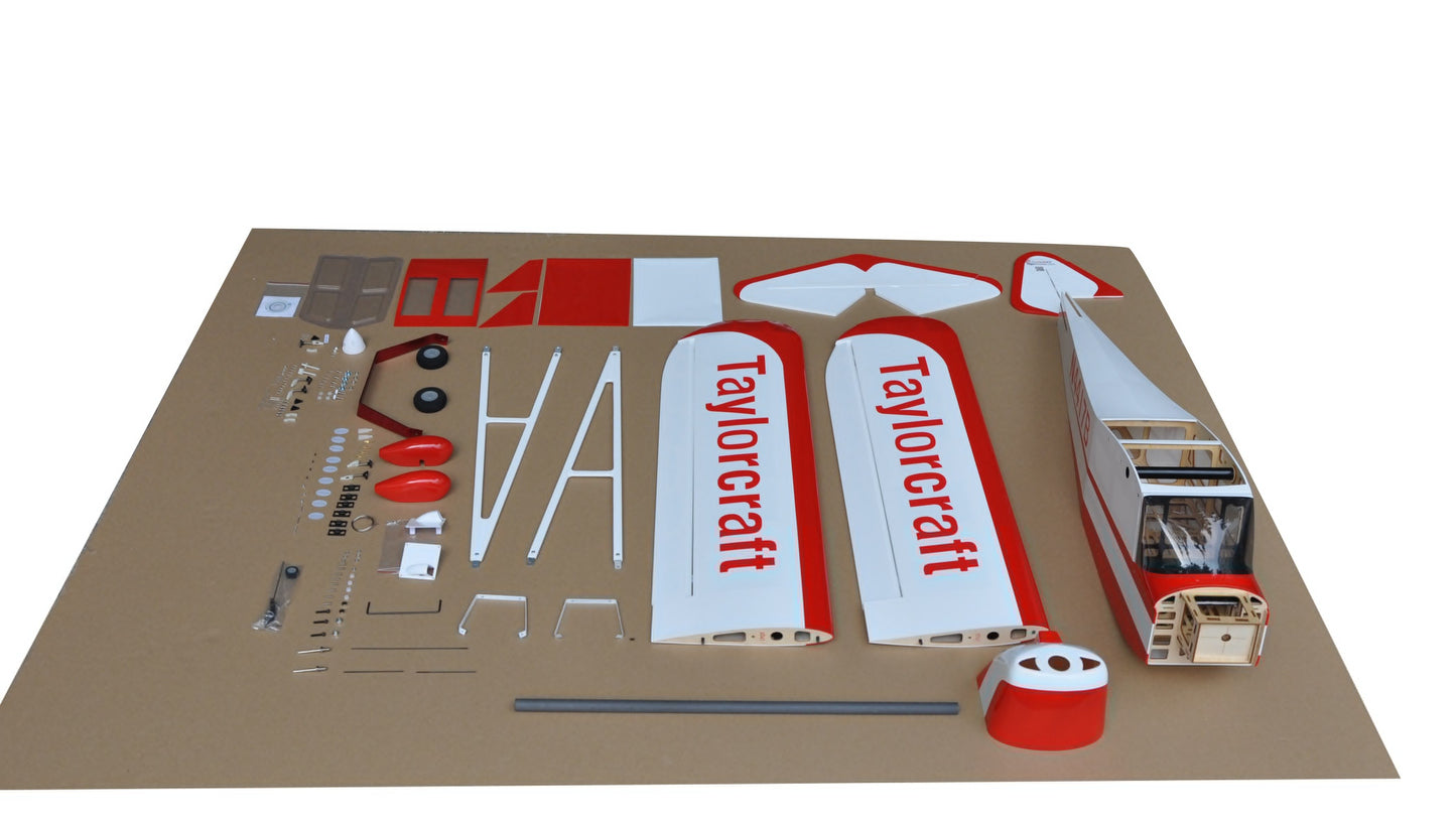 Taylorcraft-90 Electric Airplane 6CH 87.4in/2222mm Wooden Fixed Wing Aircraft ARF Model