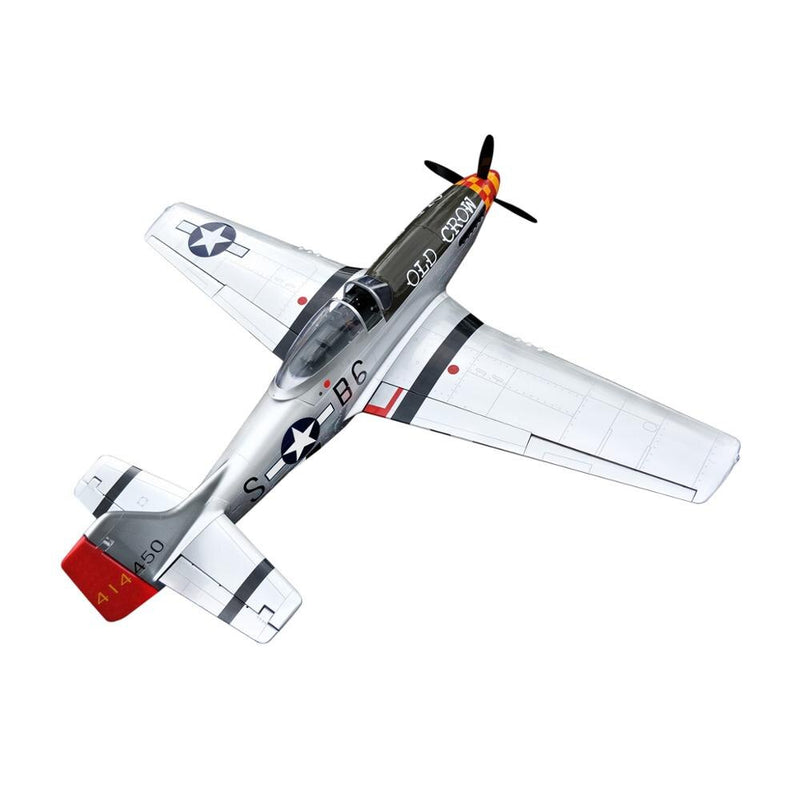 P51 68’’ Old Crow RC Fixed Wing Airplane 20CC Balsa Wood ARF