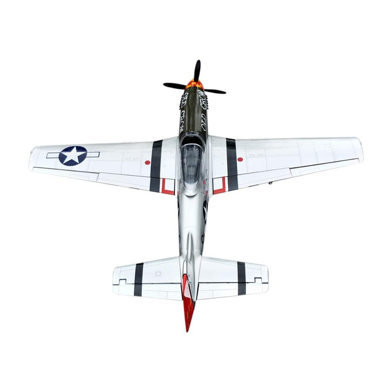 P51 68’’ Old Crow RC Fixed Wing Airplane 20CC Balsa Wood ARF