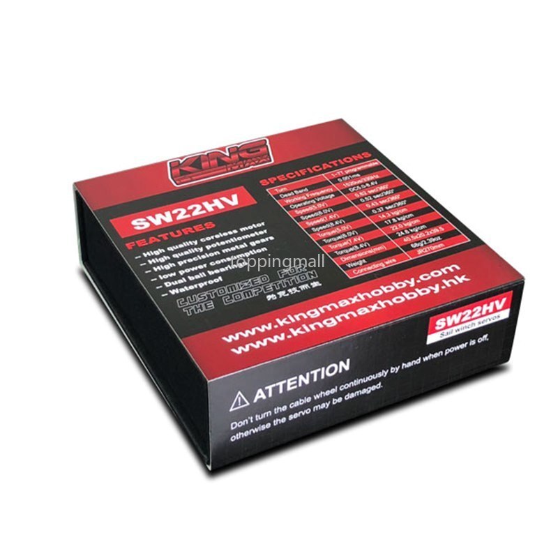 KINGMAX SW22HV 68g 22kg.CM Digital Metal Gears Sail Winch Servo
