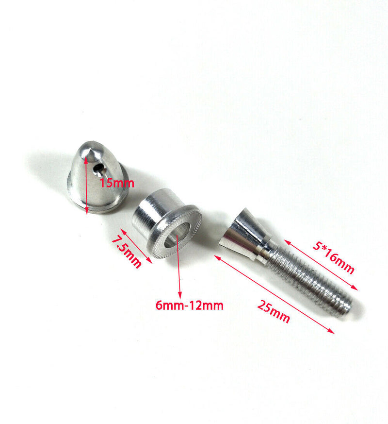 3mm Aluminum Bullet Prop/Propeller Adapter Holder for Brushless Motor