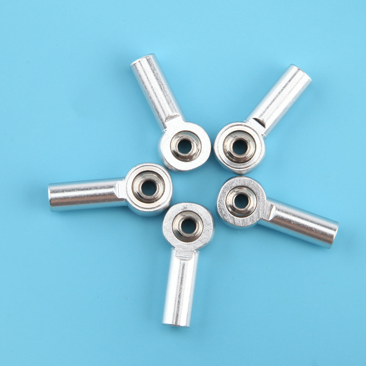 M4 Ball Head Aluminum Link Track Rod End Ball Head Holder Tie Rod End Hole