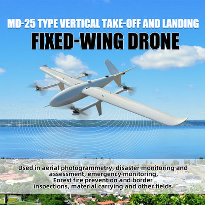 FLT-25 Fixed Wing UAV surveillance aircraft