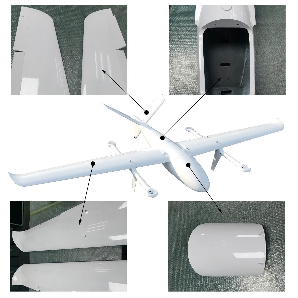 FLT-25 Fixed Wing UAV surveillance aircraft