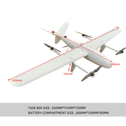 FLT-25 Fixed Wing UAV surveillance aircraft