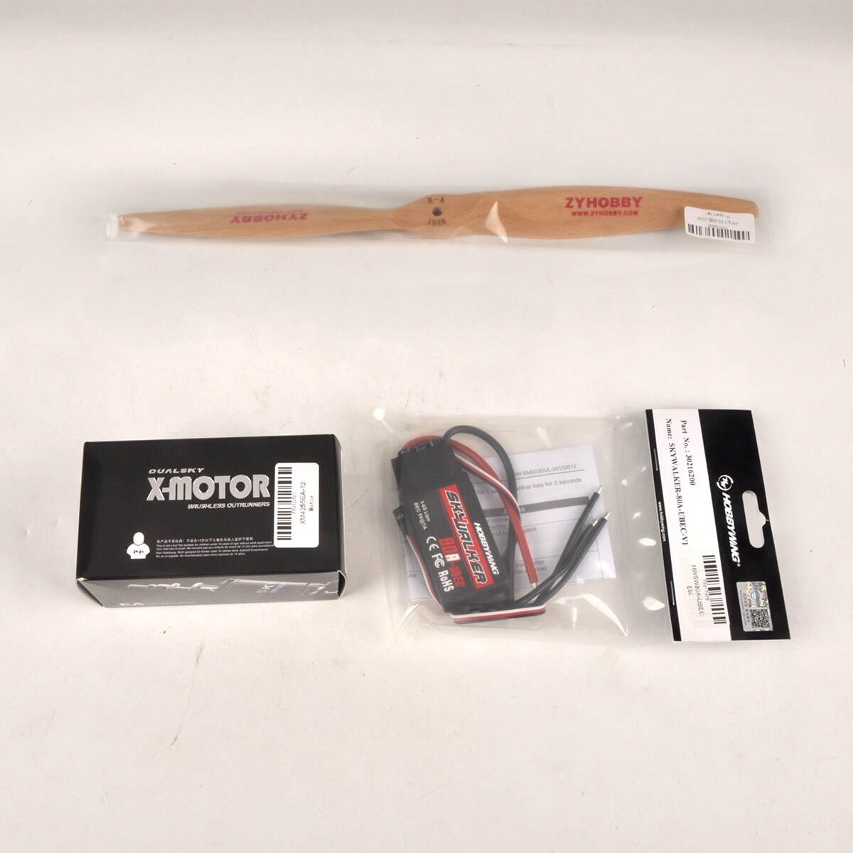 Motive Power Driving Force Kit Motor ESC Propeller for RC Electric Model Airplane