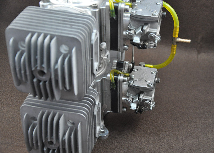 Multi cylinder CNC Processed DLA360 360cc Gas Engine for RC Airplane