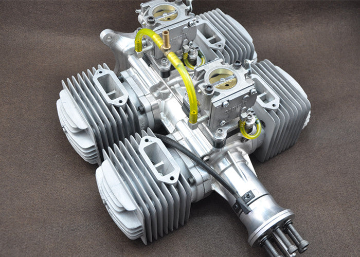 Multi cylinder CNC Processed  DLA360 360cc Gas Engine for RC Airplane