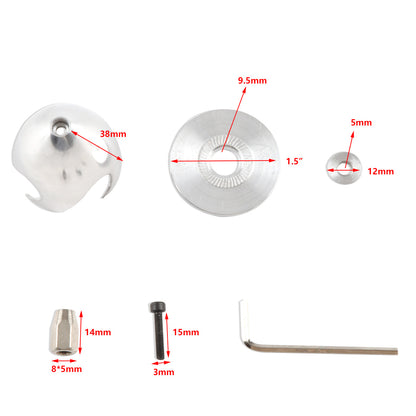 1.5inch / 4 Blades Aluminium Alloy  Propeller Spinners