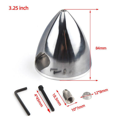 2 Blades Aluminum Alloy Spinner Multi-size for choose 1.5”-4‘’