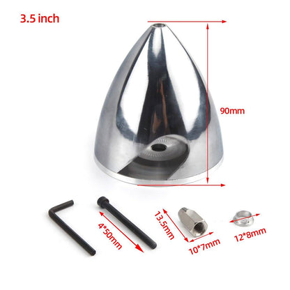 2 Blades Aluminum Alloy Spinner Multi-size for choose 1.5”-4‘’