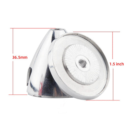 1.5/1.75/2/2.25/2.5/2.75/3/3.25/3.5/3.75/4/4.5/5 inch Miracle Standard 2 Blade Aluminium Propeller Spinner for RC Gas Aircraft Plane