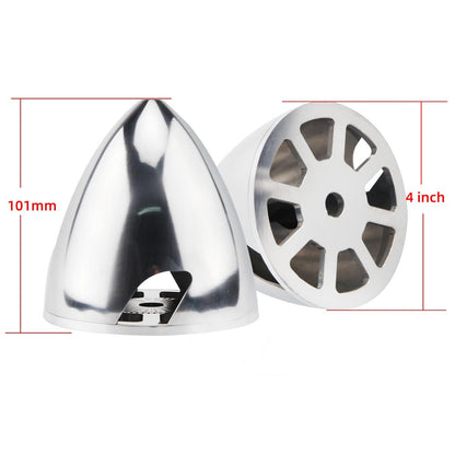 1.5/1.75/2/2.25/2.5/2.75/3/3.25/3.5/3.75/4/4.5/5 inch Miracle Standard 2 Blade Aluminium Propeller Spinner for RC Gas Aircraft Plane
