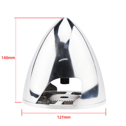 1.5/1.75/2/2.25/2.5/2.75/3/3.25/3.5/3.75/4/4.5/5 inch Miracle Standard 2 Blade Aluminium Propeller Spinner for RC Gas Aircraft Plane