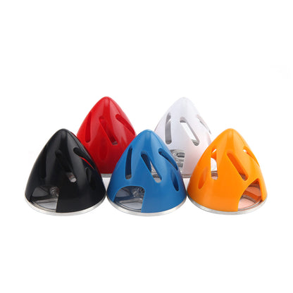 2 to 3.25 inch Engraved Plastic Propeller Spinner w/ Aluminum Back Plate