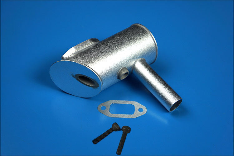 DLE40 double hole exhaust pipe