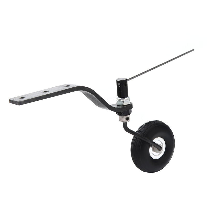 Carbon Fiber Tail Wheel kit A1 w/ 1.5inch PU Wheel for 30cc Plane