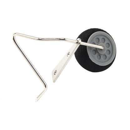 Aluminum Tail Wheel Set with 20mm Sponge Wheel Screw For 30E Electric RC Aircraft