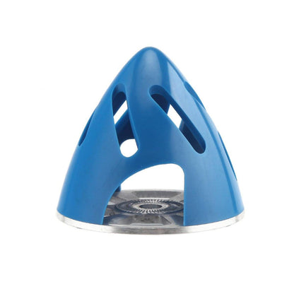 2 to 3.25 inch Engraved Plastic Propeller Spinner w/ Aluminum Back Plate