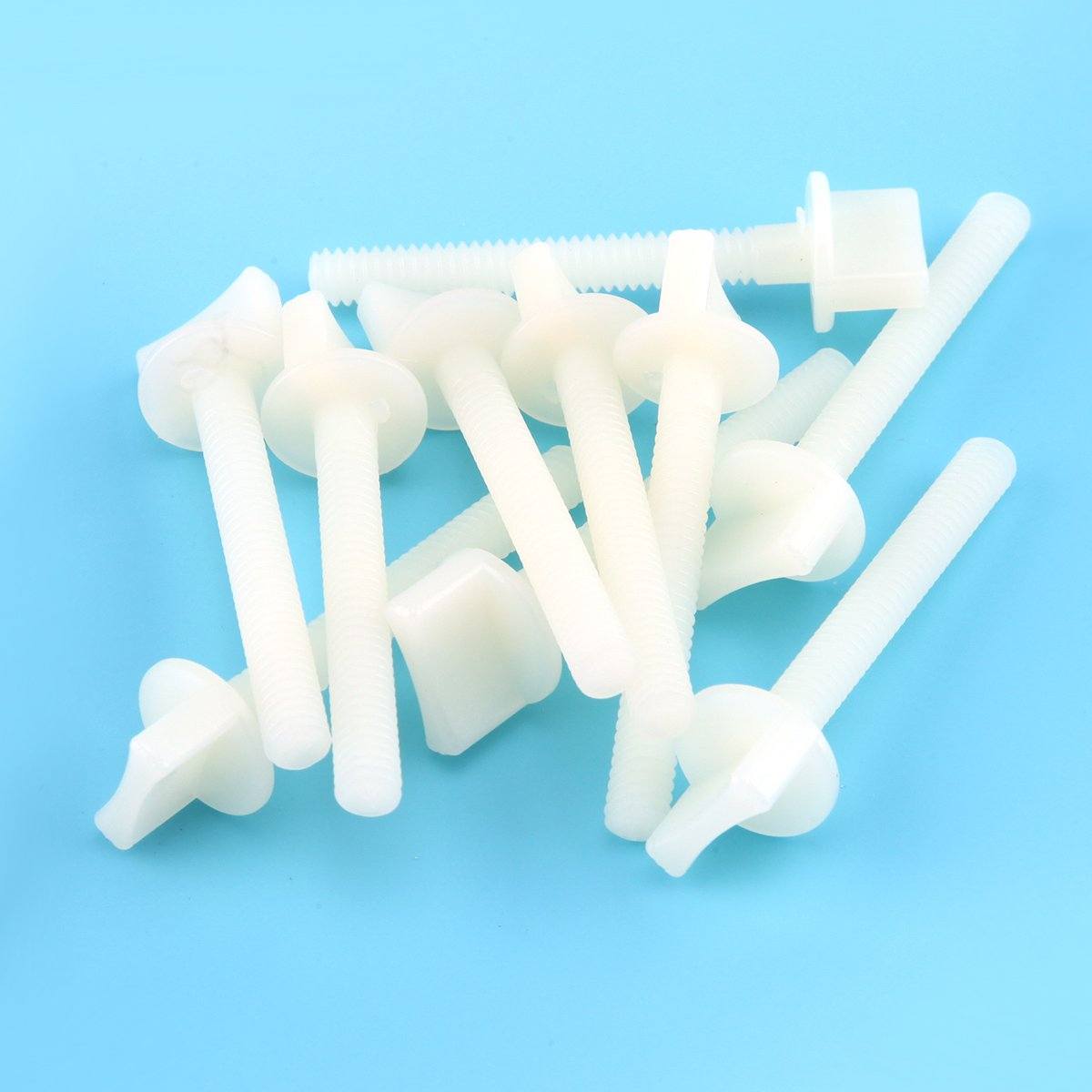 10Pcs Nylon Plastic Bolt Hand Thumb Screw M4 M5 M6 For RC Airplane Flight Model