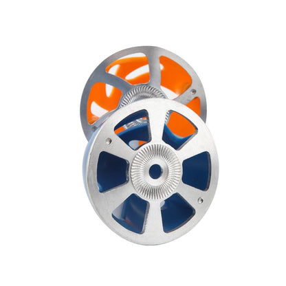 2 to 3.25 inch Engraved Plastic Propeller Spinner w/ Aluminum Back Plate