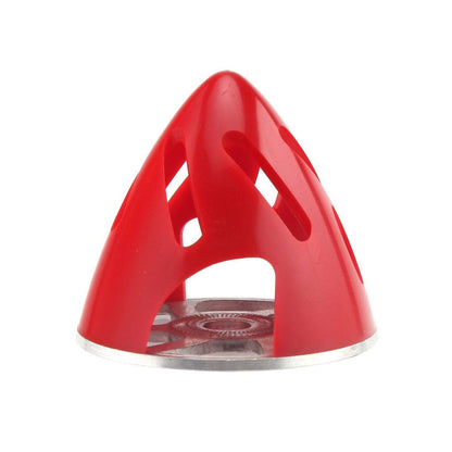 2 to 3.25 inch Engraved Plastic Propeller Spinner w/ Aluminum Back Plate