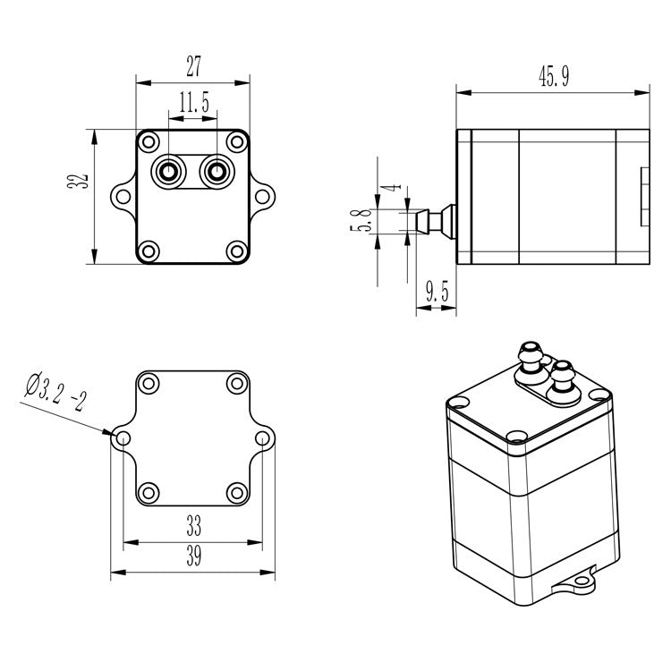 Brushless integrated smoke pump, adjustable flow fuel pump for turbojet gasoline engine