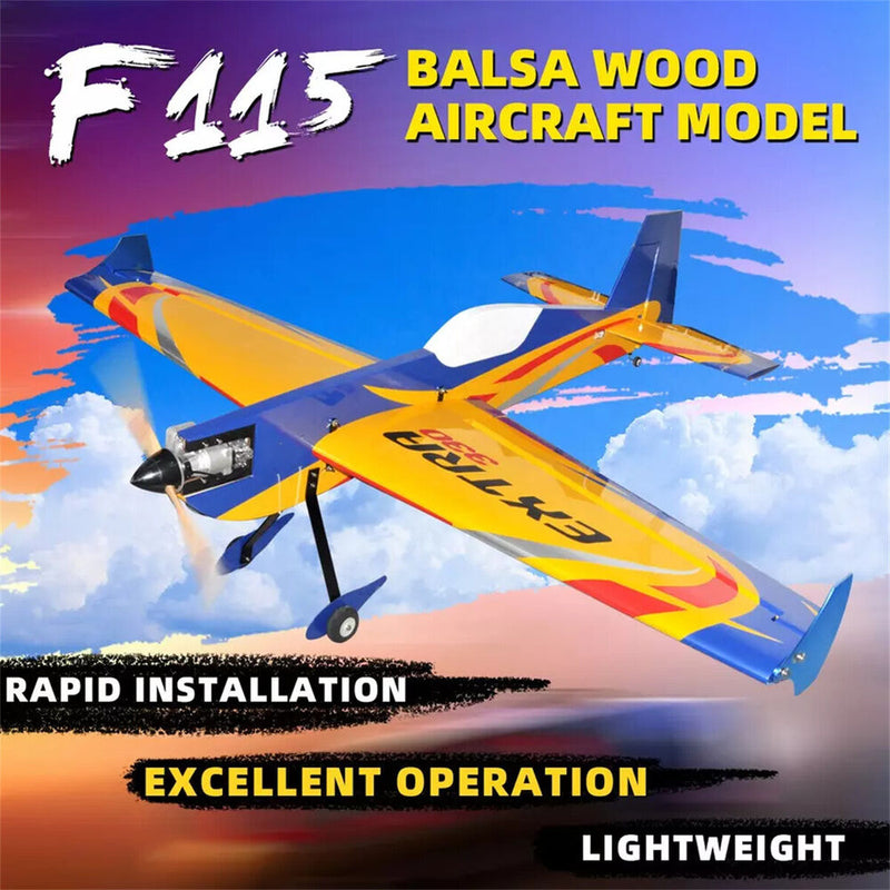65inch Extra 330 Profile Gasoline & Electric Dual-use Balsa Radio Control Plane