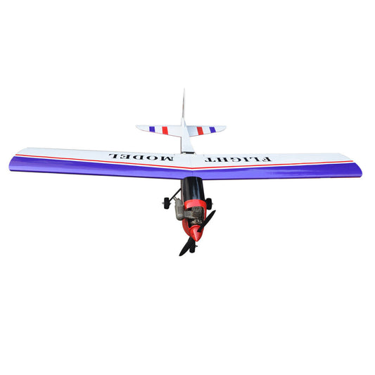 F064 Courage-11 46 Class 64.8inch Glow/Nitro RC Model Wooden Trainer Aircraft