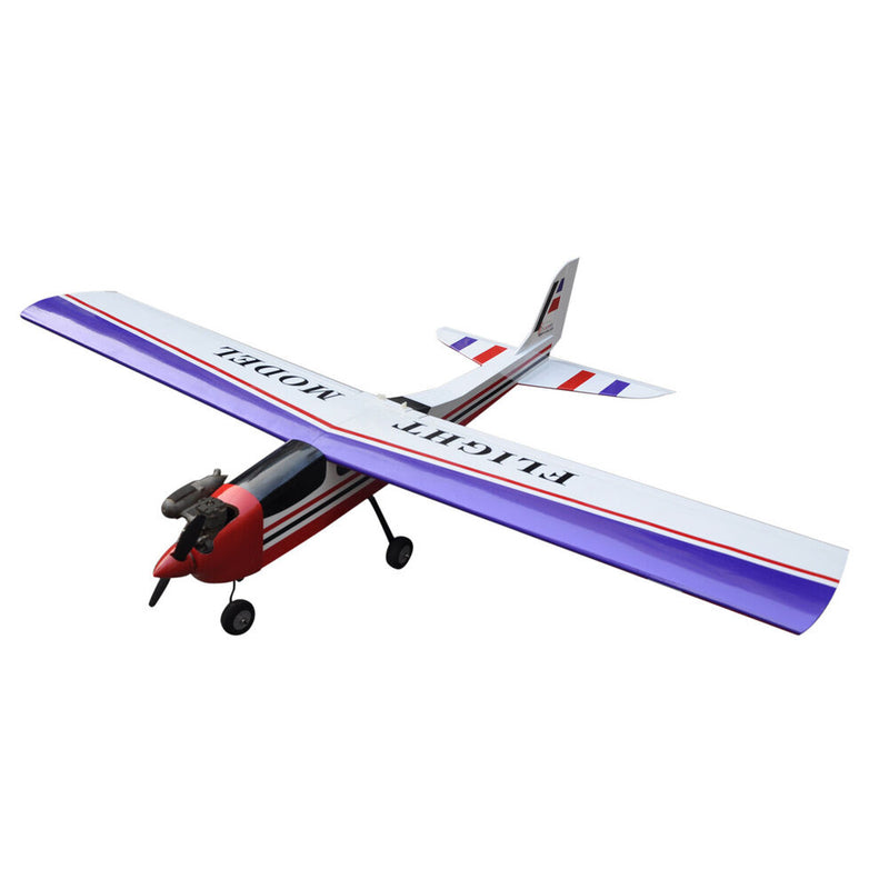 F064 Courage-11 46 Class 64.8inch Glow/Nitro RC Model Wooden Trainer Aircraft