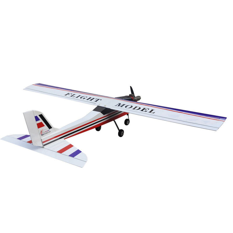 F064 Courage-11 46 Class 64.8inch Glow/Nitro RC Model Wooden Trainer Aircraft